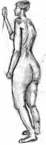 Long-Term Study, from life drawing on Visual HF